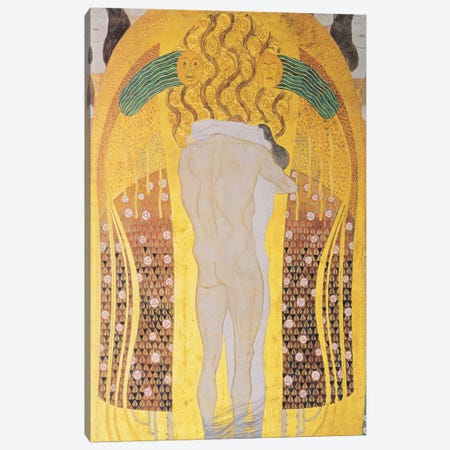 Diesen Kuss der ganzen Welt 1902 Canvas Print #1103} by Gustav Klimt Art Print