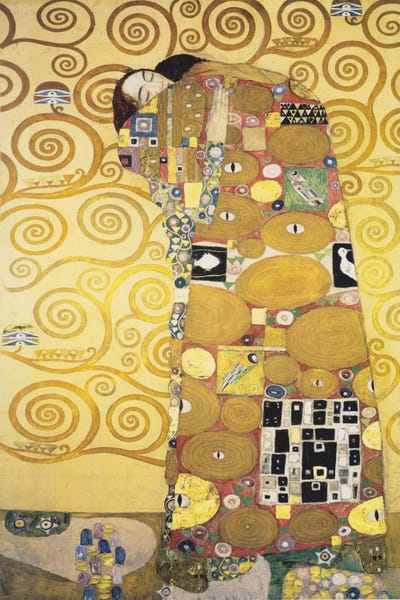 All Things Klimt: Erfullung 1905 by Gustav Klimt