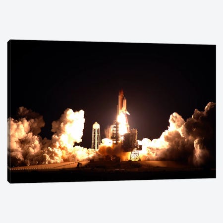 Space Shuttle Endeavour Launch Canvas Print #11053} by NASA Canvas Artwork