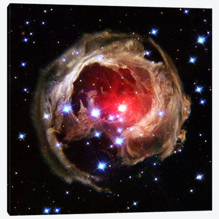 V838 Monocerotis (Hubble Space Telescope) Canvas Print #11066} by NASA Canvas Artwork