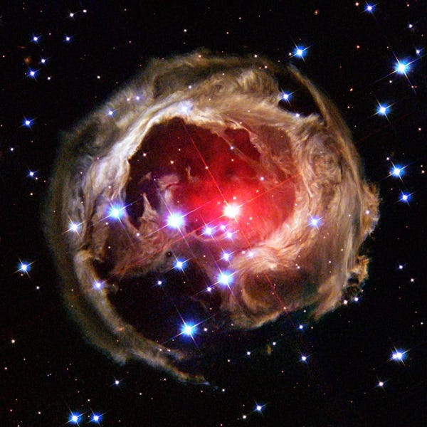 Kids Astronomy & Space Art: V838 Monocerotis (Hubble Space Telescope) by NASA