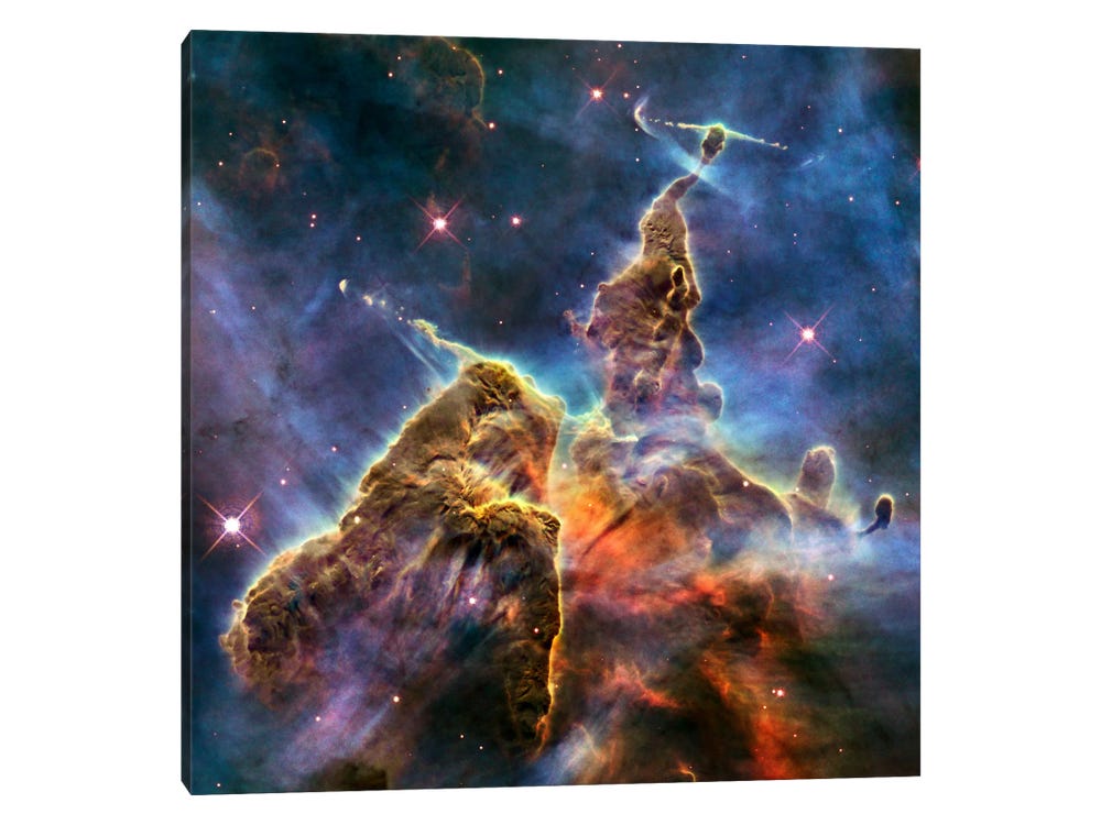 mountains of creation nebula
