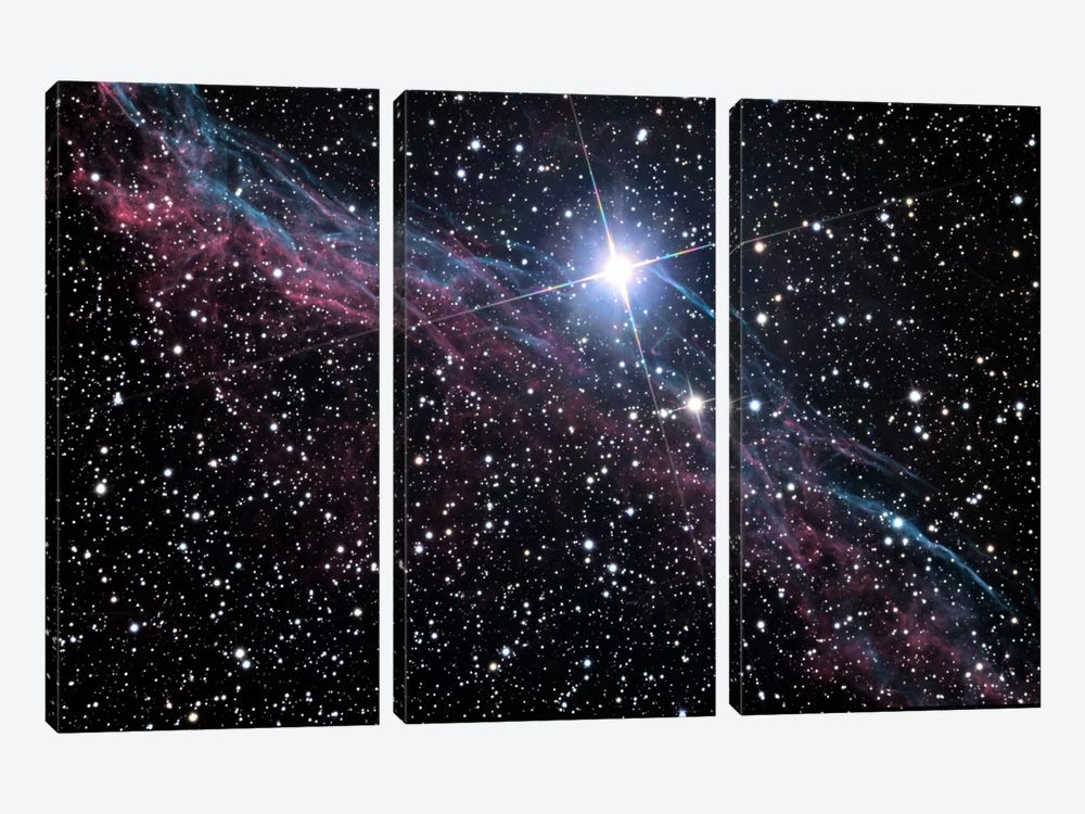 Veil Nebula (NASA) 3-piece Art Print