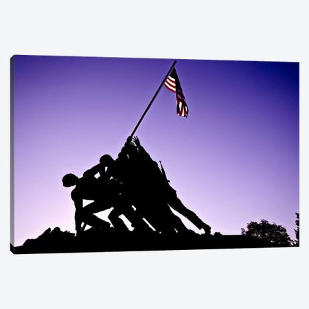 World War II Iwo Jima Memorial Canvas Print #11105} by Unknown Artist Canvas Print