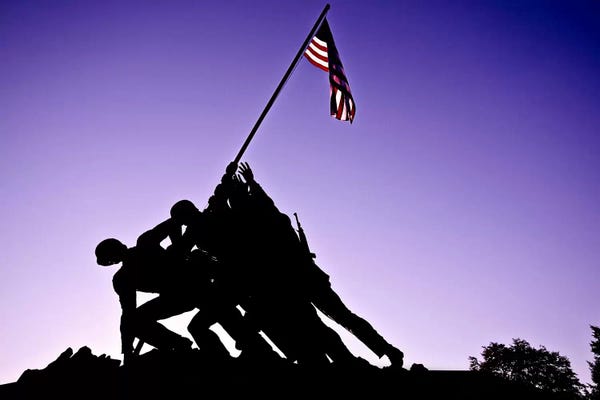 Soldiers: World War II Iwo Jima Memorial by Unknown Artist