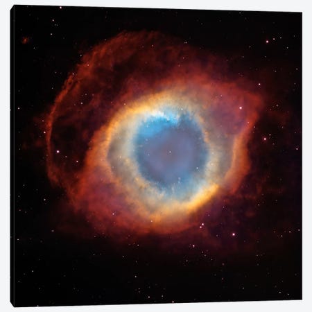 Helix (Eye of God) Nebula (Hubble Space Telescope) Canvas Print #11106} by NASA Canvas Print
