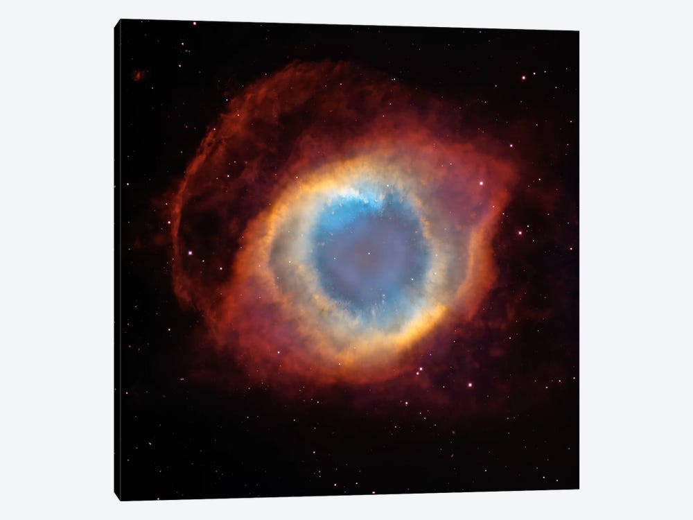 Helix (Eye of God) Nebula (Hubble Space Telescope) by NASA 1-piece Canvas Print