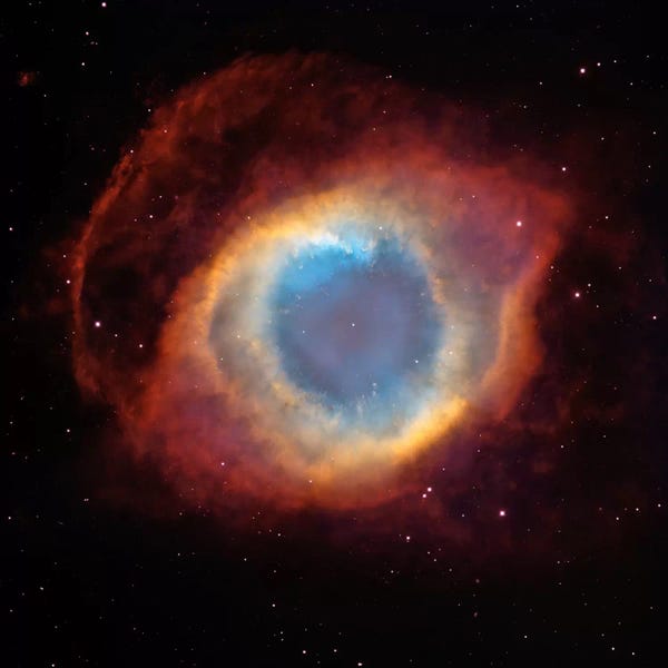 Large Photography - Canvas Prints: Helix (Eye of God) Nebula (Hubble Space Telescope) by NASA