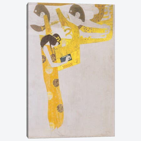 Poesie 1902 Canvas Print #1111} by Gustav Klimt Canvas Wall Art
