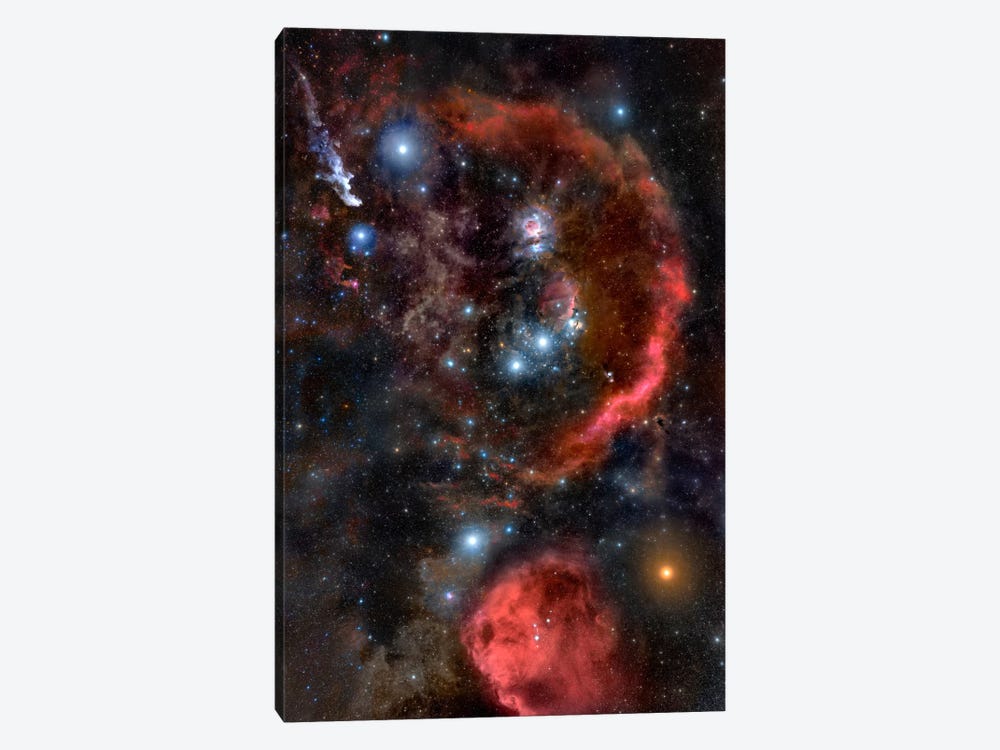 Orion the Hunter (Hubble Space Telescope) by NASA 1-piece Canvas Artwork