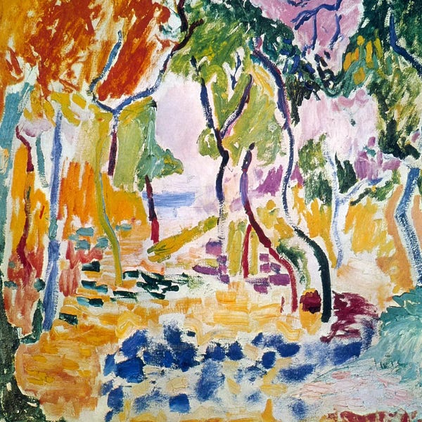 Celery: Landscape near Collioure (Study for Le Bonheur de Vivre), 1905 by Henri Matisse
