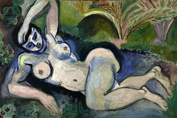 Henri Matisse: Blue Nude or Souvenir of Biskra (1906) by Henri Matisse