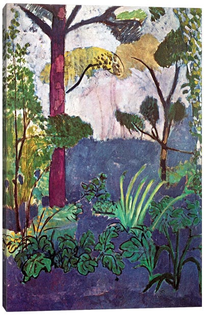 Moroccan Landscape (1913) Canvas Art Print - All Things Matisse