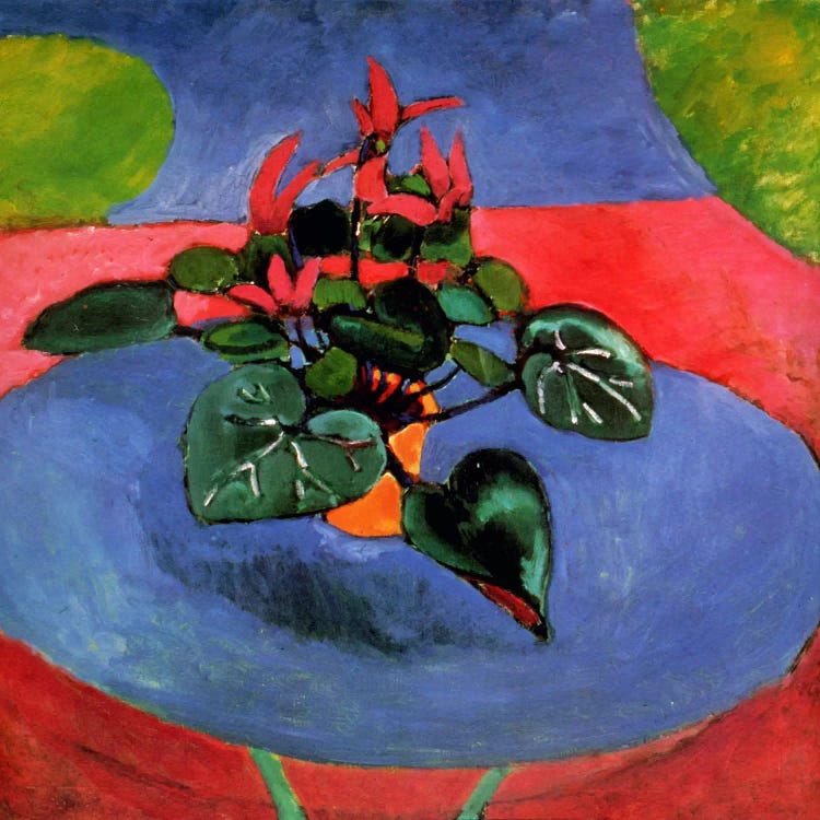 Cyclamen Pourpre by Henri Matisse wall art