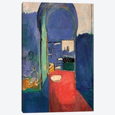 Entrance to the Kasbeh (1912) Canvas Print #11152} by Henri Matisse Canvas Art Print