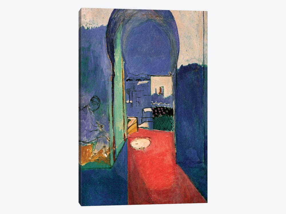 Entrance to the Kasbeh (1912) by Henri Matisse 1-piece Canvas Wall Art