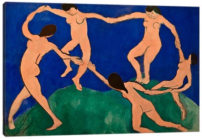 The Dance I Canvas Art Print - Modernism Art