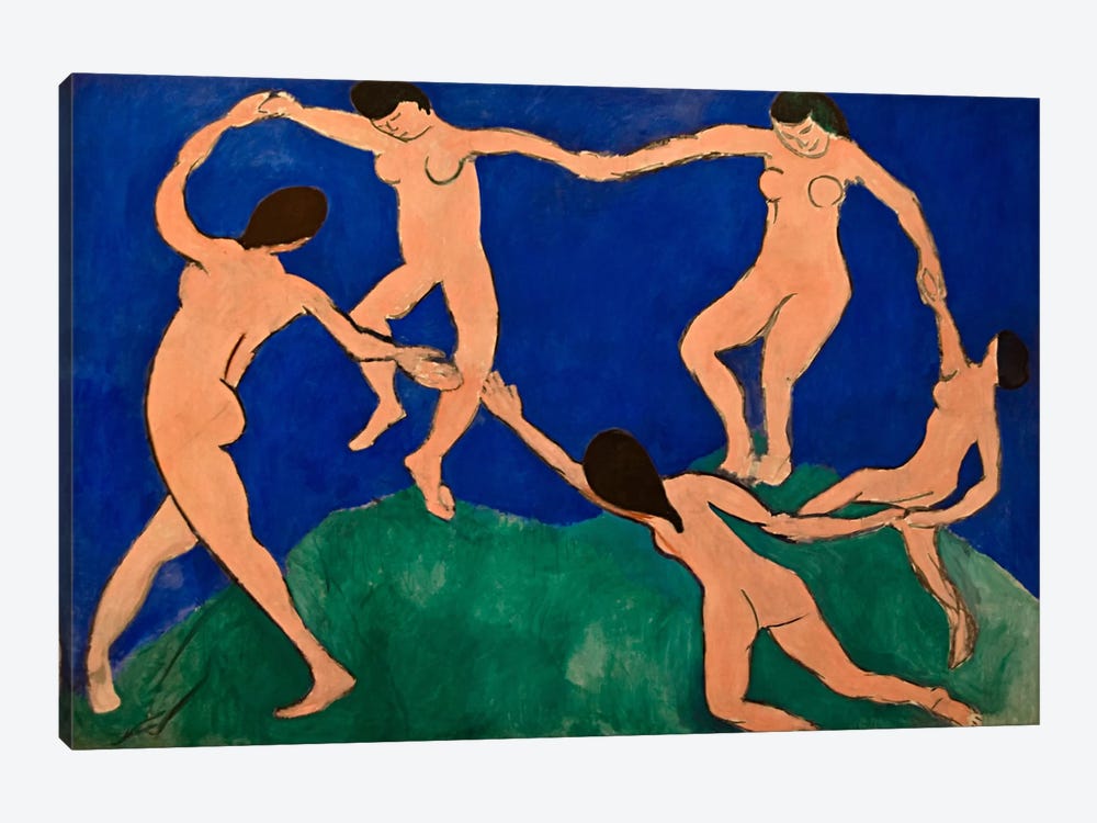 The Dance I by Henri Matisse 1-piece Canvas Art Print