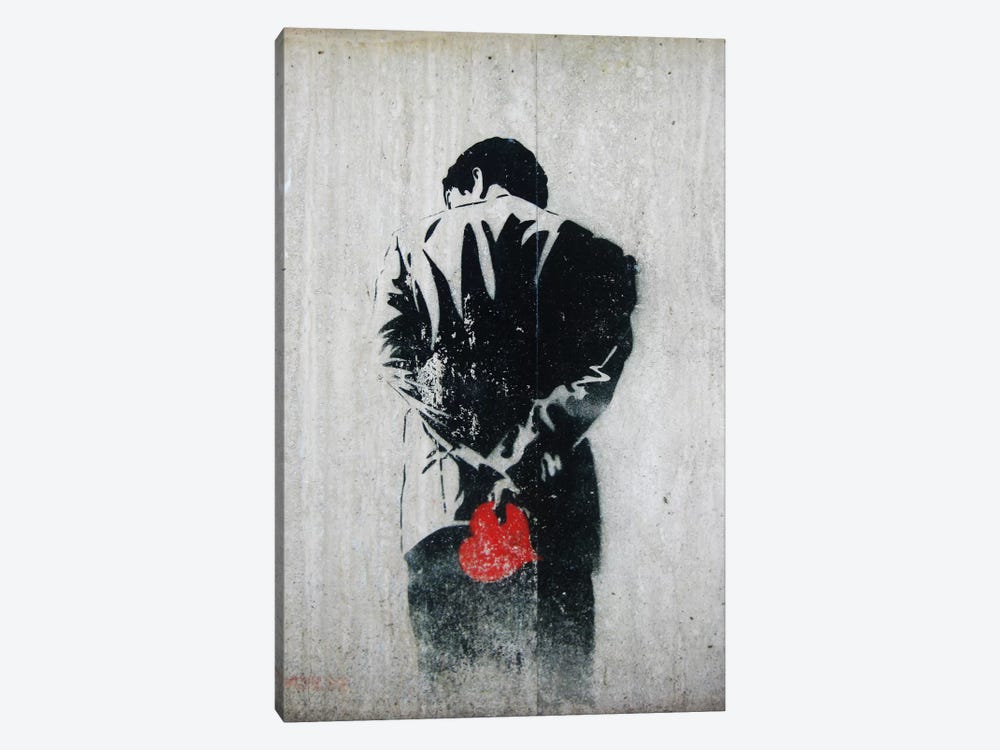 Holding Back by Unknown Artist 1-piece Canvas Print
