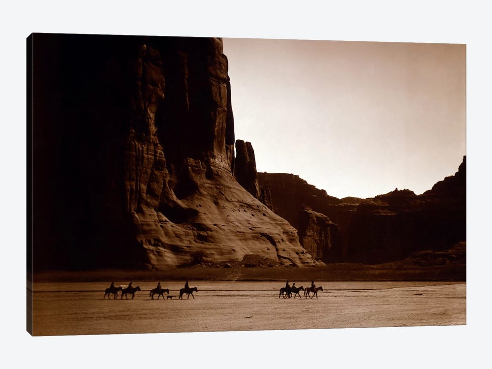 Canyon de Chelly, Navajo by Unknown Artist 1-piece Canvas Art Print
