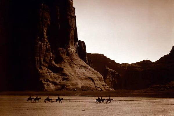 Arizona: Canyon de Chelly, Navajo by Unknown Artist