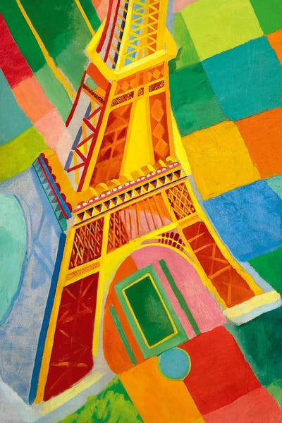 Towers: Tour Eiffel (Tower) by Robert Delaunay