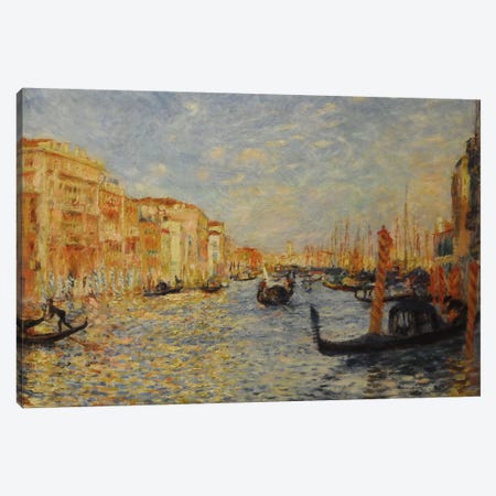 Grand Canal Venice Canvas Print #1132} by Pierre Auguste Renoir Canvas Wall Art