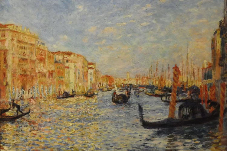 Grand Canal Venice by Pierre-Auguste Renoir wall art