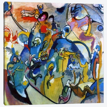 Im Blau Art Print by Wassily Kandinsky | iCanvas