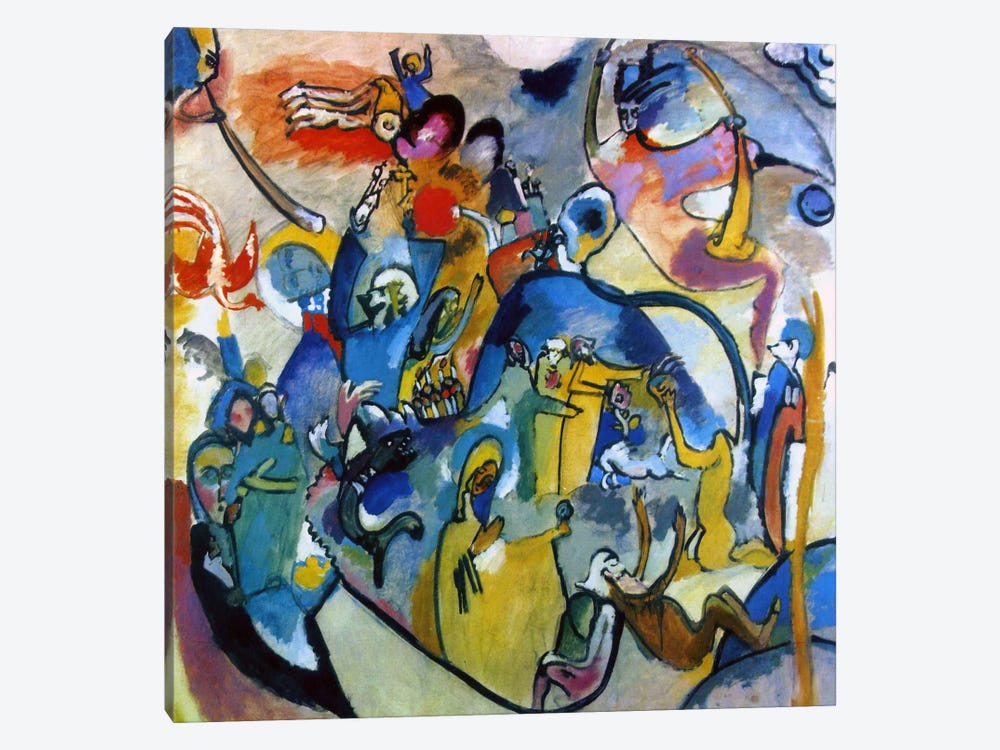 All Saints Day II by Wassily Kandinsky 1-piece Canvas Wall Art