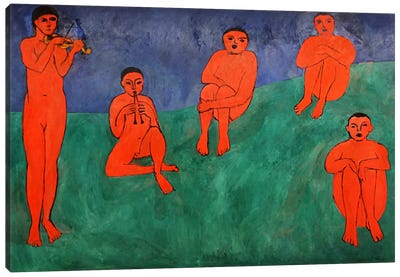 Music Canvas Art Print - All Things Matisse