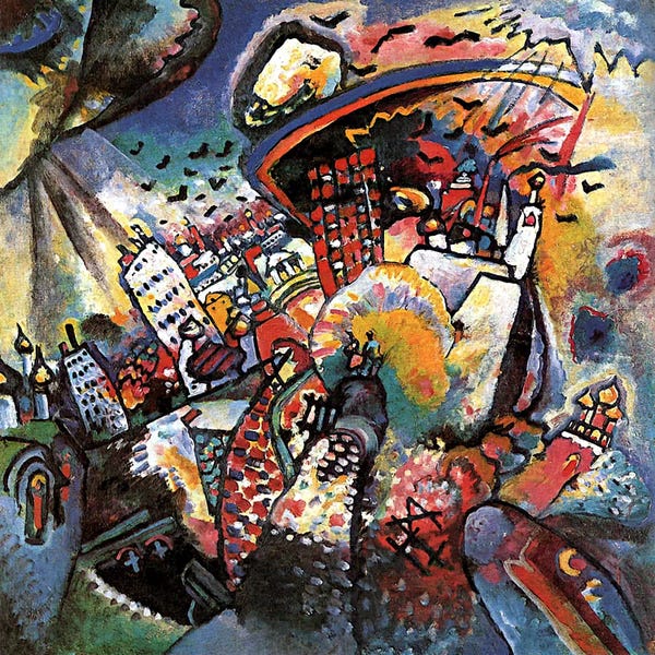 All Things Kandinsky: Moscow II by Wassily Kandinsky