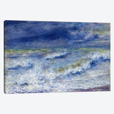 La vague 1879 Canvas Print #1137} by Pierre-Auguste Renoir Canvas Art Print