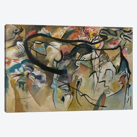 Composition V Canvas Print #11393} by Wassily Kandinsky Art Print