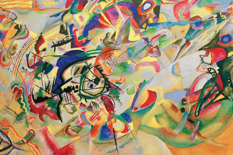 Composition VII by Wassily Kandinsky wall art