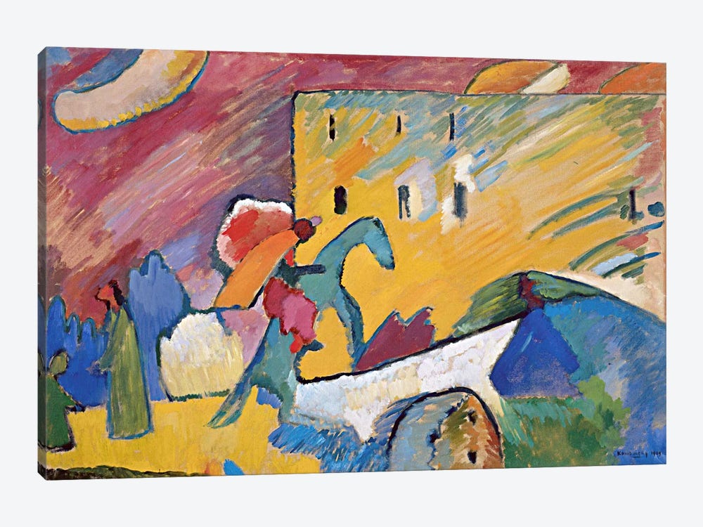 Improvisation 3 by Wassily Kandinsky 1-piece Canvas Art Print