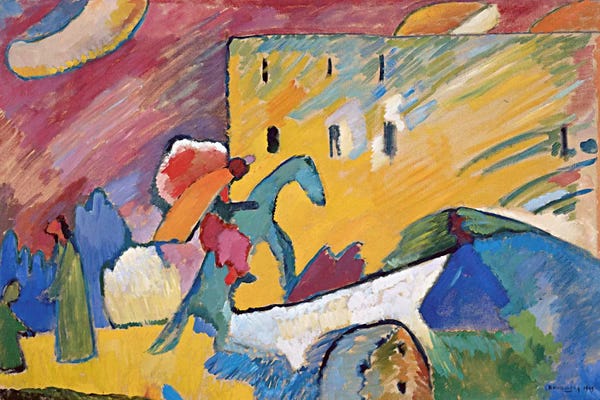 All Things Kandinsky: Improvisation 3 by Wassily Kandinsky