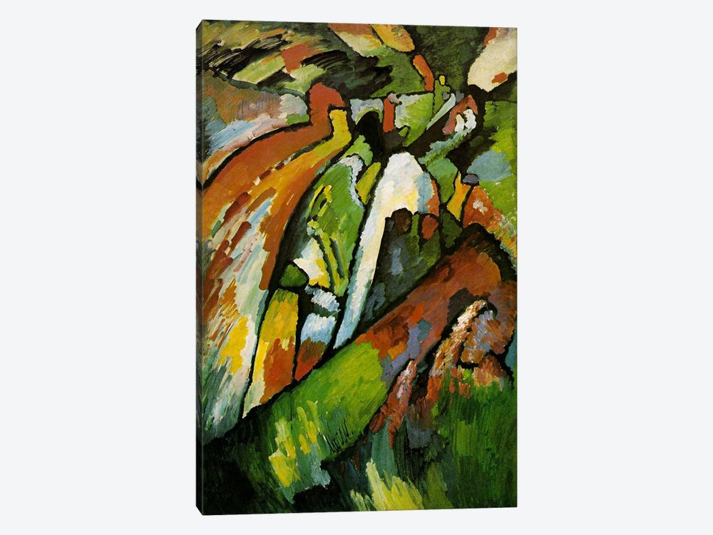 Improvisation 7 by Wassily Kandinsky 1-piece Canvas Wall Art