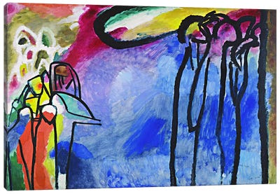 Improvisation 19 Canvas Art Print - All Things Kandinsky