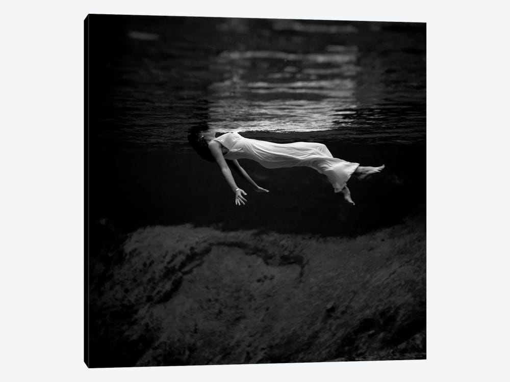 Woman In Water by Toni Frissell 1-piece Canvas Art Print