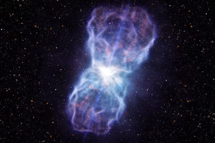 Supermassive Black Hole - Quasar SDSS J1106 Ejected Material