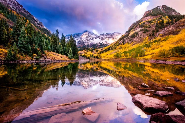 Maroon Bells by Dan Ballard wall art