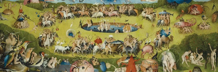 Top of Central Panel from The Garden of Earthly Delights