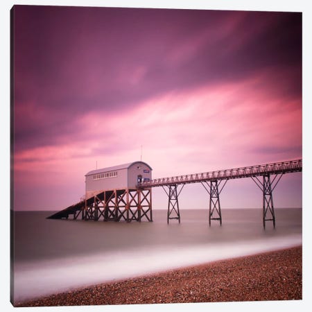 Selsey Lifeboat Station Canvas Print #11668} by Nina Papiorek Canvas Print