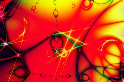 Fire Ball by Unknown Artist canvas print