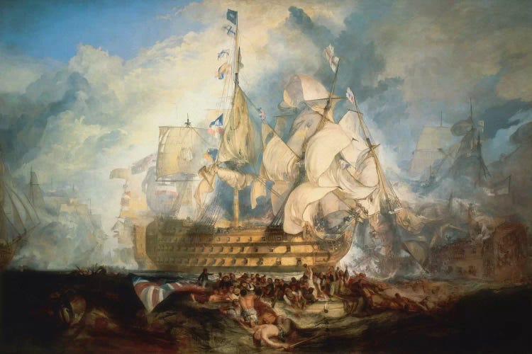 The Battle of Trafalgar 1822-1824