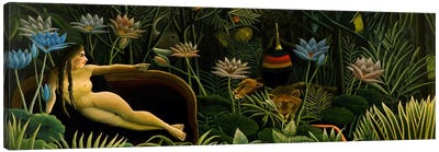 The Dream Canvas Art Print - Henri Rousseau