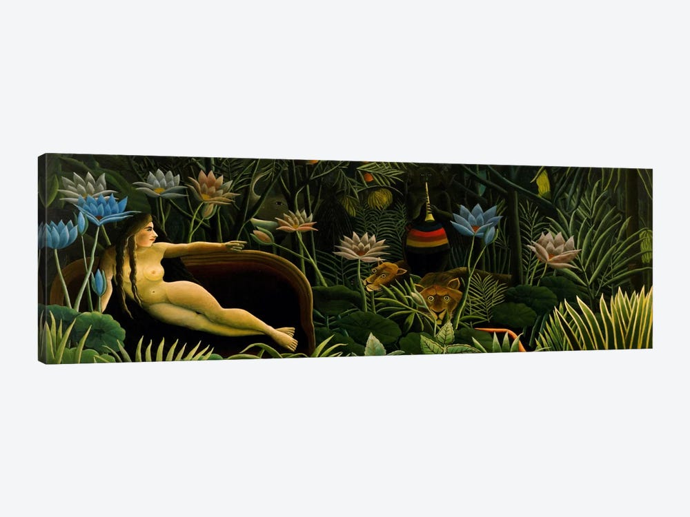 The Dream by Henri Rousseau 1-piece Canvas Wall Art
