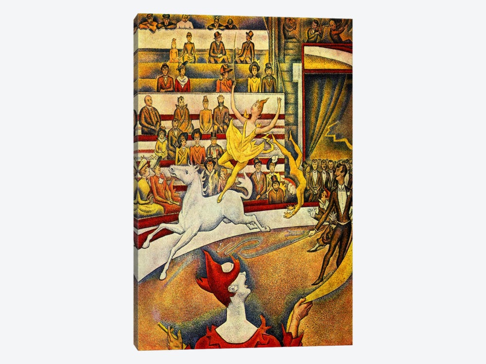 The Circus 1891 by Georges Seurat 1-piece Canvas Art Print