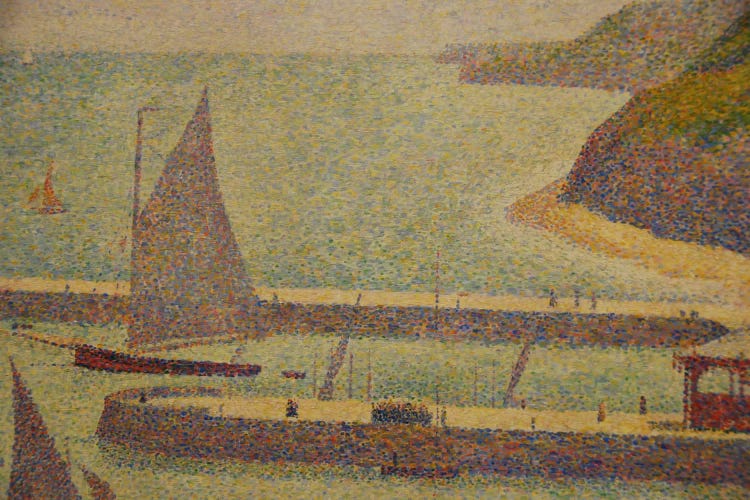 Port En Bressin by Georges Seurat wall art